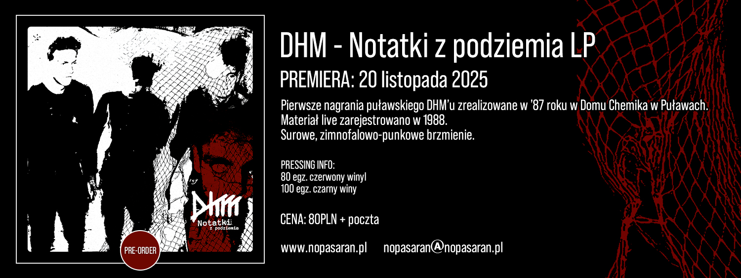 DHM - Notatki z podziemia LP - Banner