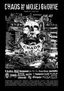 CHAOS W MOJEJ GŁOWIE, numer 32, zima 2025, A-4, 274 strony, cena 40 PLN + przesyłka