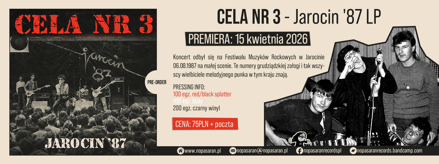 CELA NR 3 - Jarocin '87 LP - Banner