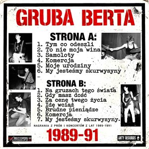 Gruba Berta - 89-91 LP